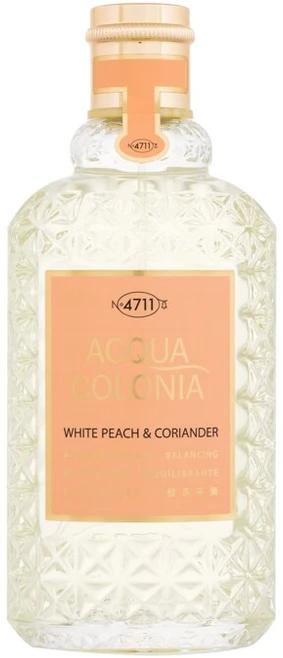 Odekolonas 4711 Acqua Colonia Baltas Peach And Coriander Eau De Cologne Purškiklis 170ml