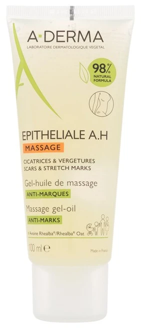 A-Derma Epitheliale A.h Masažo aliejus-gelius 100ml