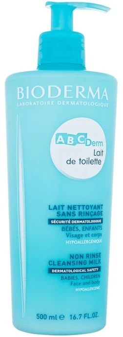 BIODERMA ABCDerm Non Rinse Cleansing Milk Valomasis pienas