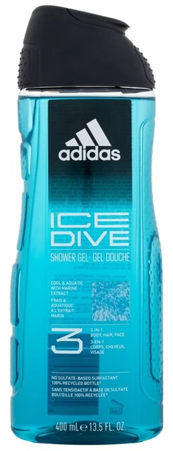 Adidas Ice Dive Dušo želė, 400 ml