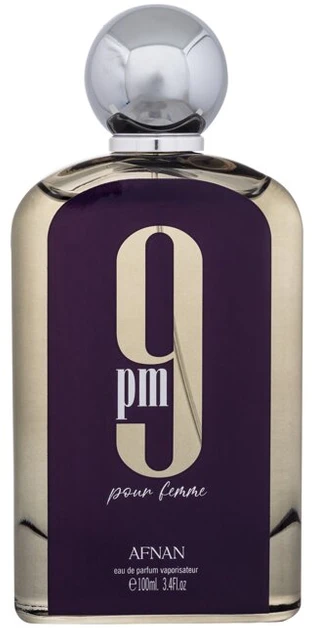 Kvepalai moterims Afnan 9 PM Pour Femme EDP, 100 ml