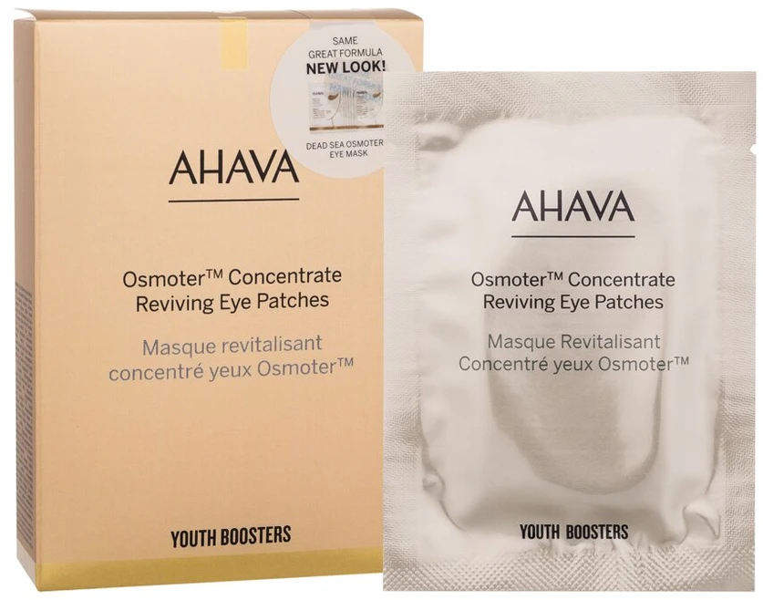 AHAVA Dead Sea Osmoter™ akių kontūro kaukės, 6 vnt.