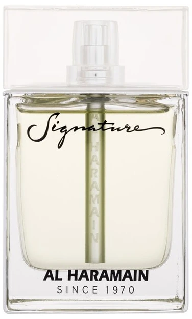 Al Haramain Signature Sidabrinis EDP parfumuotas vanduo Unisex, 100 ml