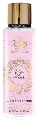 Al Wataniah Rose Musk kūno dulksna, 250 ml