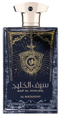 Al Wataniah Saif Al Khaleej EDP parfumuotas vanduo vyrams, 100 ml