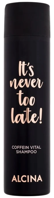 ALCINA It´s Never Too Late! Coffein Vital Šampūnas šampūnas, 250 ml