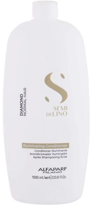 Alfaparf Milano Semi di Lino Diamond Illuminating Spindesio suteikiantis plaukų kondicionierius, 1000 ml