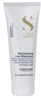 AlfaParf Brightening šampūnas normaliems plaukams Semi di Lino Diamond (Šviesinantis šampūnas)