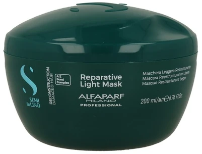 Alfaparf Milano Semi Di Lino Reconstruction Mascarilla Restructurante Ligera, 200 ml