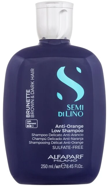 Alfaparf Milano Semi Di Lino Brunette Brown y Dark šampūnas 250ml