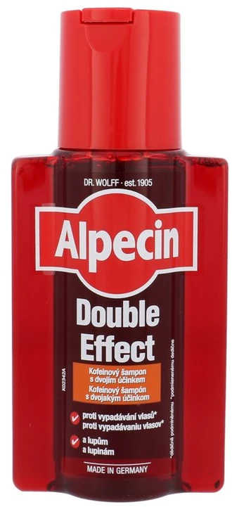 Alpecin dvigubo poveikio kofeino šampūnas M 200 ml