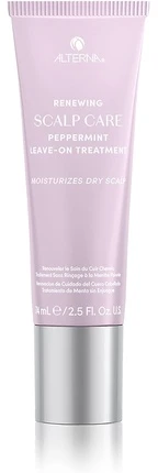 Alterna Renewing Scalp Care Peppermint Leave-on Treatment nenuplaunama priemonė galvos odai, 74 ml