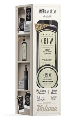 „American Crew“ apimties didinimo duetas