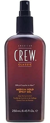 American Crew Vidutinės fiksacijos purškiamasis gelis Easy Styling Control 250ml