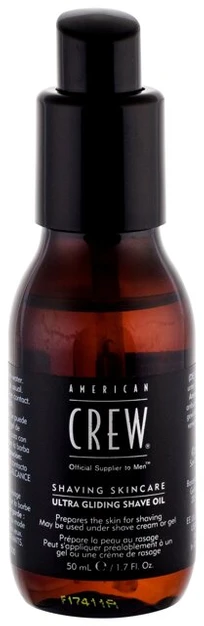 "American Crew Ultra Gilding Shave Oil" Barzdos priežiūros priemonė 50ml