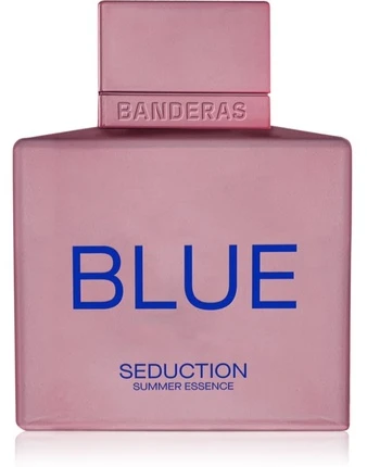 Antonio Banderas Mėlyna Seduction Summer Essence for Women EDT tualetinis vanduo moterims, 100 ml
