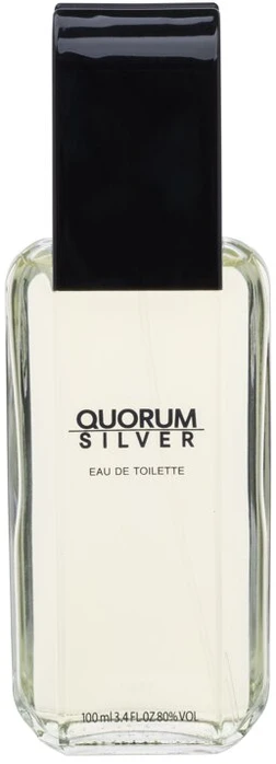 Antonio Puig Quorum Sidabrinis EDT tualetinis vanduo vyrams, 100 ml