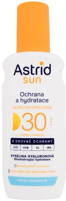 Astrid Purškiklis milk for tanning SPF 30 Sun 200 ml