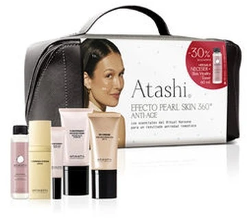 Atashi RITUAL PEARL SKIN EFFECT 360 TOILETRY BAG 6 pcs CASE