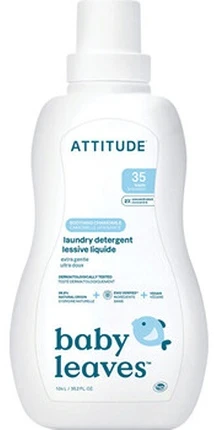 Attitude Skalbimo priemonė „Baby Leaves“ 1040 ml