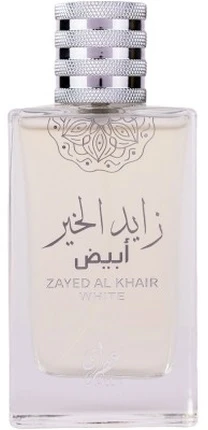 Attri Zayed Al Khair Baltas EDP parfumuotas vanduo vyrams, 100 ml
