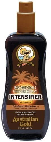Australian Gold Bronzing Intensifier Dry Oil Įdegį skatinantis purškiamas sausas aliejus su bronzantais, 237 ml