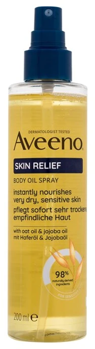 Aveeno Skin Relief Body Oil Purškiklis Body Oil unisex, 200 ml