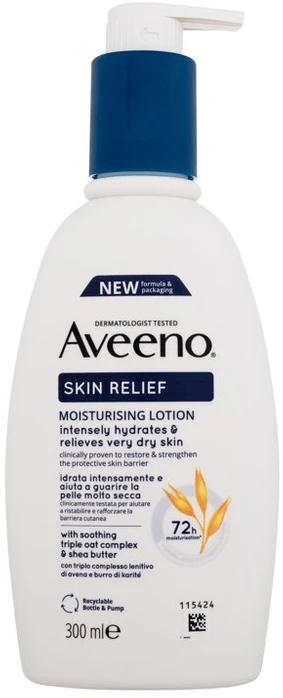 Aveeno Drėkinamasis kūno losjonas be kvepalų Skin Relief (drėkinamasis losjonas) 300 ml
