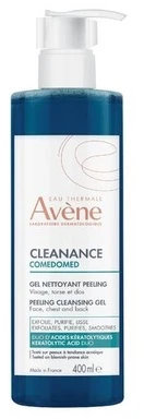 Avene Cleanance Comedomed Peeling Cleansing Gel valomasis veido gelis, 400 ml
