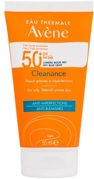 veido losjonas Avene Cleanance Spf 50, 50 ml