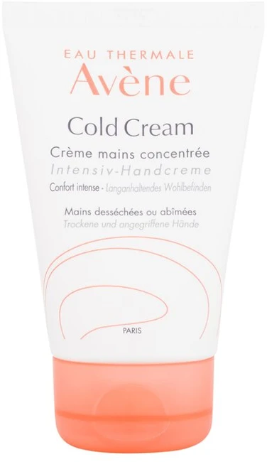 Avene Cold Kreminis Hand Kreminis rankų kremas sausai ir labai sausai odai, 50 ml