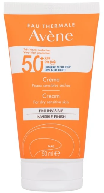"Avéne" veido kremas SPF50+ sausai jautriai odai 50ml