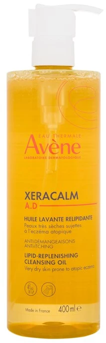 Avene XeraCalm A.D Lipid-Jauninamasis Cleansing Oil veido ir kūno prausiklis, 400 ml