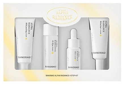 Banobagi Alpha Radiance 4 žingsnių dovanų rinkinys