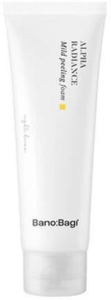 Banobagi valomosios putos jautriai ir į spuogus linkusiai odai „Alpha Radiance“ (švelnios šveičiamosios putos) 120 ml