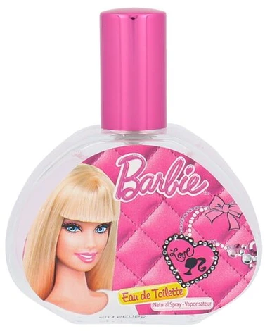 Air Val Barbie tualetinis vanduo vaikams, 30 ml