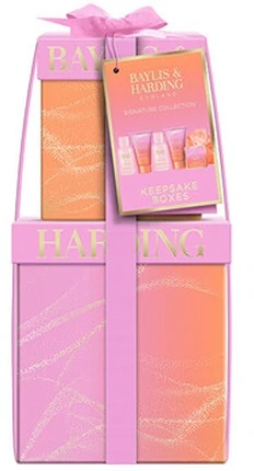 Baylis & Harding Gift Set for Women - Bath & Skincare Present - Jojoba, Vanilla & Almond Oil
