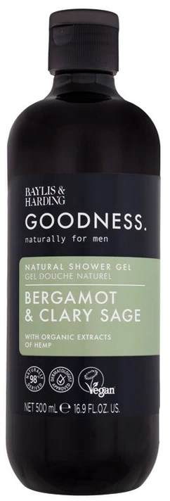 Baylis & Harding Goodness Men Bergamot & Clary Sage Dušo želė