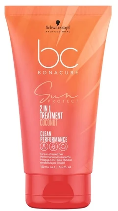 Plaukų kaukė saulės nualintiems plaukams Schwarzkopf Professional Bonacure Sun Protect Coconut 2in1 150ml