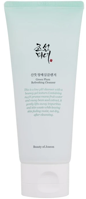 Beauty Of Joseon Valomosios putojančios priežiūros priemonės "Žalias Plum" (Refreshing Clean ser) 100 ml