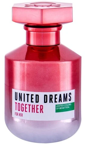 Benetton United Dreams Together For Her EDT tualetinis vanduo moterims, 80 ml