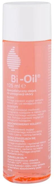 Bio Oil Bi-Aliejus PurCellin Aliejus Cellulit ir Stretch Marks moterims, 125 ml