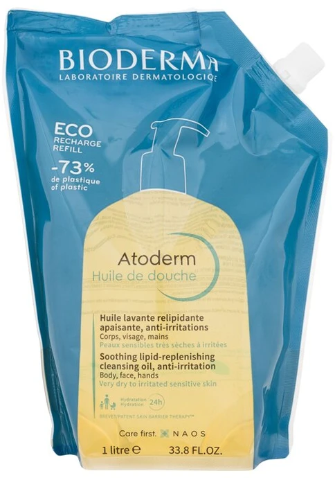 Aliejinis prausiklis sausai odai Bioderma Atoderm Huile de Douche, 1000 ml