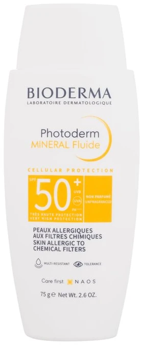 apsauginis fluidas nuo saulės Bioderma Photoderm Mineral Fluid Spf50 75g