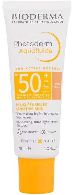 Bioderma Photoderm Aquafluide Golden Spf50+, 40 ml