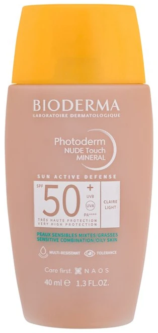 Kremas nuo saulės Bioderma Photoderm Spf50+ (Atspalvis: Light), 40ml