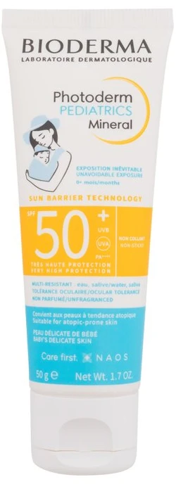 BIODERMA PHOTODERM KID, apsauginis pienelis nuo saulės vaikams, SPF 50+, 100 ml