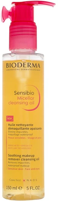Bioderma Sensibio Micellar cleansing oil Valomasis aliejus, 150 ml