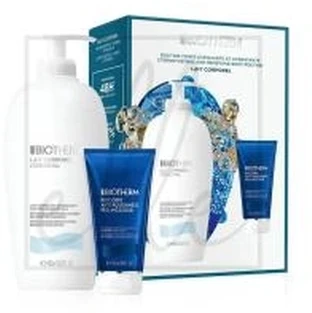 „Biotherm BIOTHERM“ rinkinys („LAIT CORPOREL ACTIVE RECOVERY“ kūno losjonas 400 ml + „LAIT DE DOUCHE“ valomasis dušo pienelis 50 ml + „BIOMAINS“ rankų ir nagų priežiūros priemonė 20 ml)
