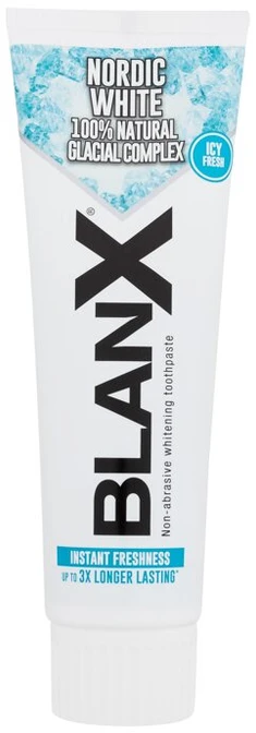 Blanx Nordic Baltas balinanti dantų pasta 75ml